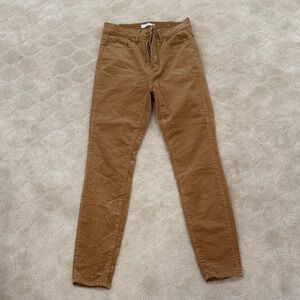 LOFT Tan corduroy Pants